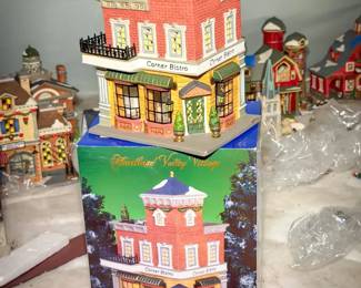 Village Porcelain Lighted Houses