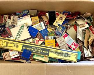 Huge Collection of Vintage Matchbooks