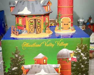 Village Porcelain Lighted Houses
