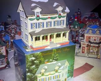 Village Porcelain Lighted Houses