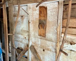 (2) Antique Scythes