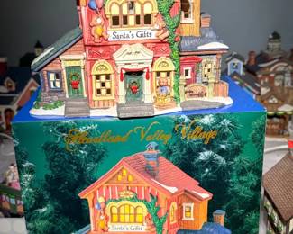 Village Porcelain Lighted Houses