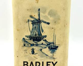 Vintage Barley Metal Tin