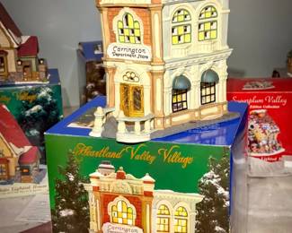 Village Porcelain Lighted Houses
