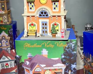 Village Porcelain Lighted Houses