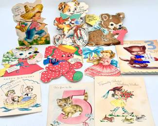 Vintage Greeting Cards Ephemera Lot