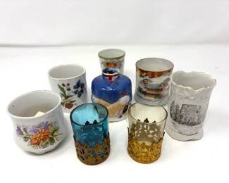 (8) Adorable Tiny Cups, Some Antique