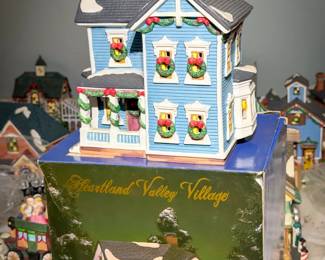Village Porcelain Lighted Houses