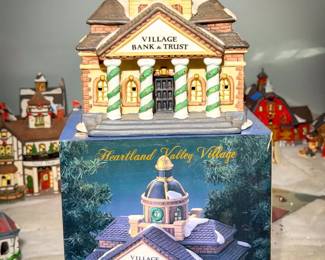 Village Porcelain Lighted Houses