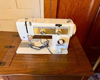 Vintage Elgin Sewing Machine Table