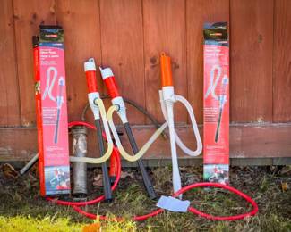 (5) Siphon Pumps and an Oil Pump