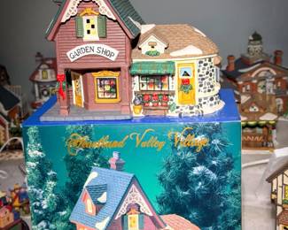 Village Porcelain Lighted Houses