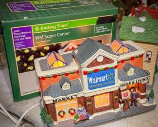 Village Porcelain Lighted Houses
