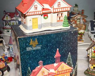 Village Porcelain Lighted Houses