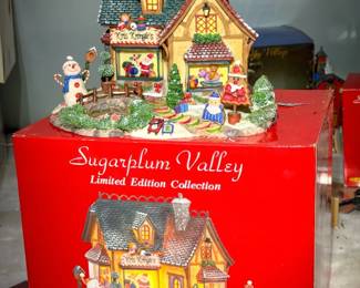 Village Porcelain Lighted Houses