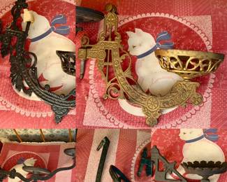 Victorian Style Wall Mounted Candle Holders