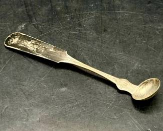 Coin Silver Butler Bement Antique Spoon