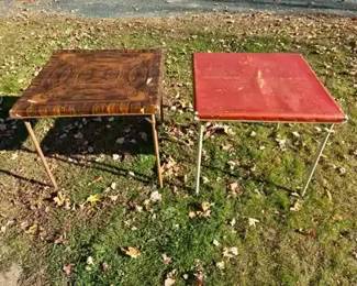 (2) Vintage Samson Folding Tables
