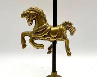 Price Solid Brass Carousel Horse