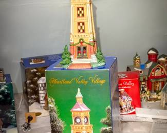 Village Porcelain Lighted Houses