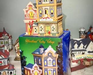 Village Porcelain Lighted Houses