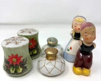3 Sets of Vintage Salt & Pepper Shakers