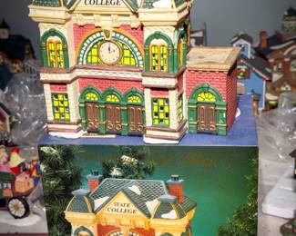 Village Porcelain Lighted Houses