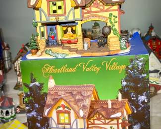Village Porcelain Lighted Houses