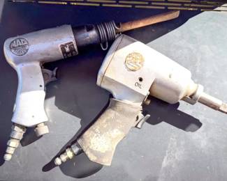 MAC Pneumatic Hammer Chisel & MASTERGRIP 1/2" Air Wrench