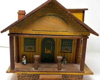 19th Century Antique Doll House w/ Notes