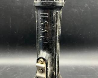 U.S. Air Force Bakelite Permissible Electric Flashlight USAF