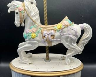 12 1/2” Carousel Horse Music Box *Working*