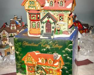 Village Porcelain Lighted Houses