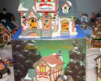 Village Porcelain Lighted Houses