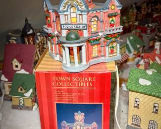 Village Porcelain Lighted Houses
