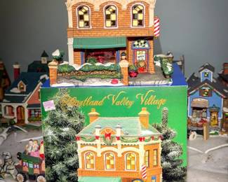 Village Porcelain Lighted Houses