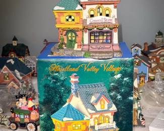 Village Porcelain Lighted Houses