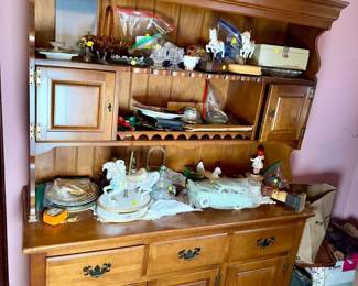 Elegant Vintage Hutch
