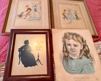 (4) Vintage Wall Decor