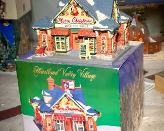 Village Porcelain Lighted Houses