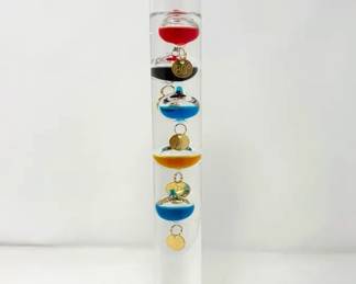Galileo Glass Thermometer