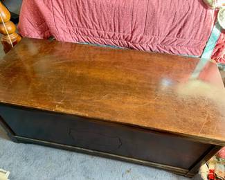 Wooden Linen Chest