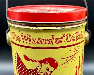 1950s Swift’s Wizard of Oz Peanut Butter Tin Sand Pail