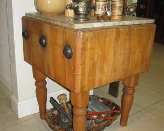12 1/2" Thick End Cut Maple Butcher Block