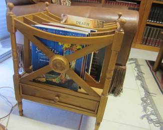 Vintage British Canterbury Newspaper Stand