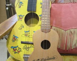 Roy Rogers Guitar & Duke Kahanamoku Ukulele