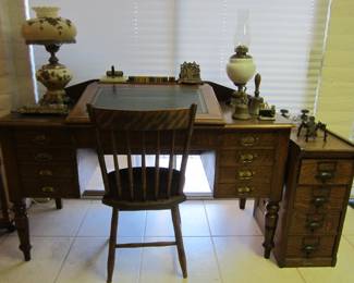 Antique Slant Top Desk