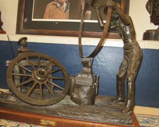 Bronze by Y.E. Cheyno (traditional blacksmith)