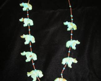 Bear Fetish Necklace