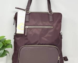 83 SamsoniteEncompassPlumConvertibleToteBackpack